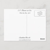 Titanic in Zee Briefkaart (Achterkant)