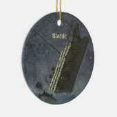 TITANIC Keepomwille Keramisch Ornament (Rechts)