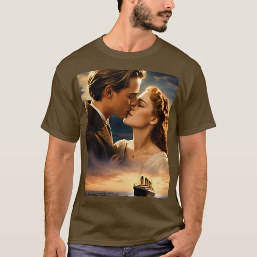 Titanic liefde t-shirt (Voorkant)
