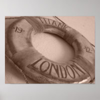 Titanic London POSTER