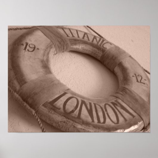 Titanic London POSTER (Devant)