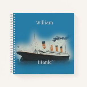 Titanic Maritime White Star Line Ship Notitieboek