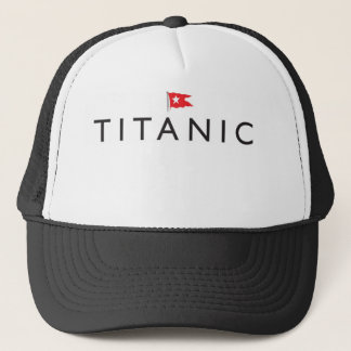 Titanic met White Star Flag Pet