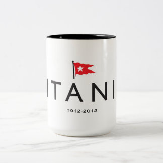 Titanic Mok 100th Year met WSL logo