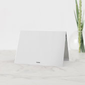 TITANIC Party White Star Line Ship Kaart (Achterkant)