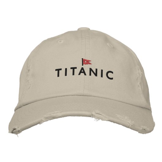 Titanic Pet met White Star Line Logo (Voorkant)
