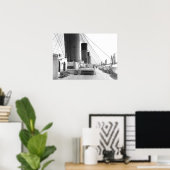 Titanic Photo Deck and Lifebots Poster (Thuiskantoor)
