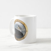 Titanic Porthole Mok (Voorkant links)
