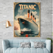 Titanic Poster - Retro Wall Art Poster
