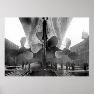 Titanic Propellers Poster