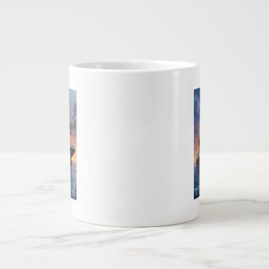 Titanic SceneWhite Star Line Extra Grote Mok (Voorkant)