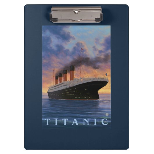 Titanic SceneWhite Star Line Klembord (Voorkant)