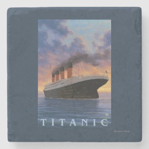 Titanic SceneWhite Star Line Stenen Onderzetter