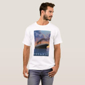 Titanic SceneWhite Star Line T-shirt (Voorkant volledig)