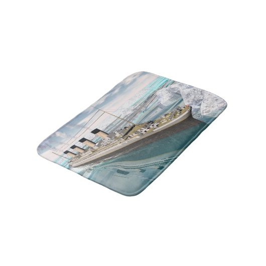 Titanic ship - 3D rendering Badmat (Gekanteld)