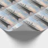 Titanic ship - 3D rendering Cadeaupapier (Hoek)