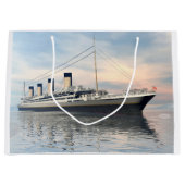 Titanic ship - 3D rendering Large Cadeautasje (Voorkant)