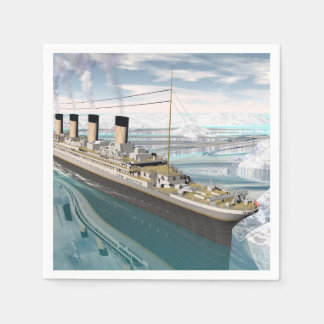 Titanic ship - 3D rendering Servet