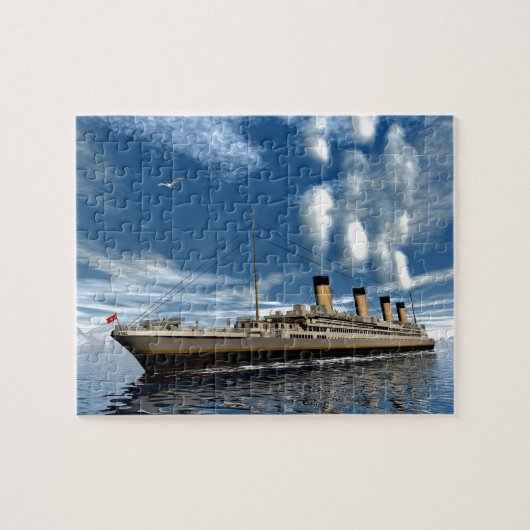 Titanic ship legpuzzel (Horizontaal)
