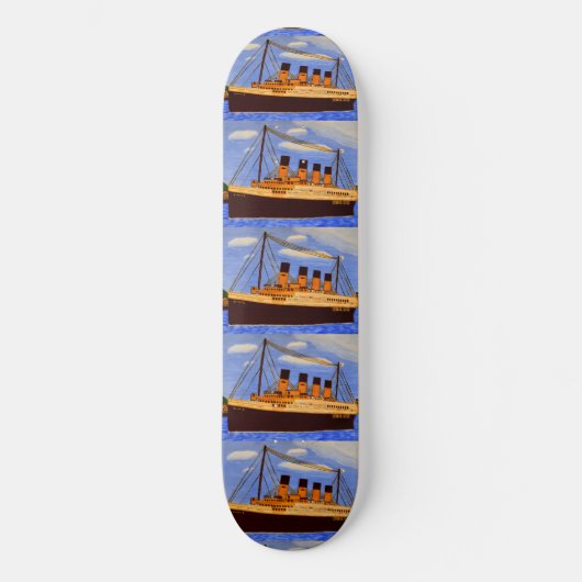 Titanic Ship Skateboard (Voorkant)