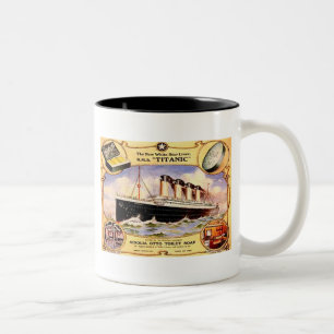 Titanic Soap Tweekleurige Koffiemok