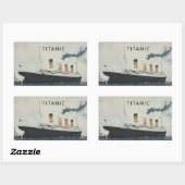 TITANIC STICKER! RECHTHOEKIGE STICKER (Vel)