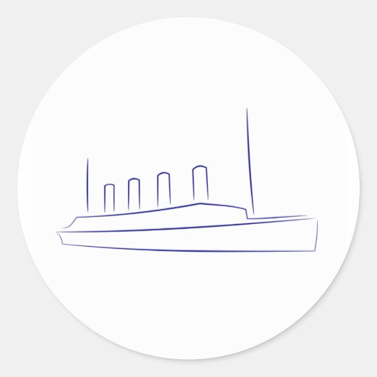 Titanic stickers (Voorkant)