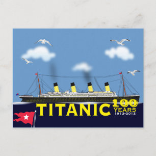 Titanic Tragedy Jubileum Briefkaart