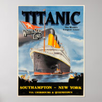 Titanic White Star Line Advertisement