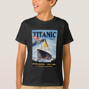 Titanic White Star Line - Grootste Schip ter Werel T-shirt