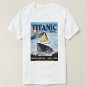 Titanic White Star Line - Grootste Schip Ter Werel T-shirt