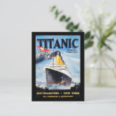 Titanic White Star Line - 's werelds grootste Line Briefkaart (Staand voorkant)