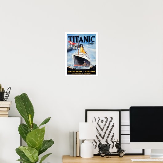 Titanic White Star Line - 's werelds grootste Line Poster (Thuiskantoor)