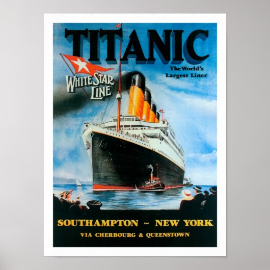 Titanic-World's grootste Liner! Poster (Voorkant)