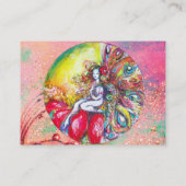 TITANIË / MAGISCHE BUTTERFLES PLANT IN GOUDE SPARK VISITEKAARTJE (Achterkant)