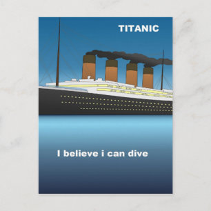 titanisch duif briefkaart