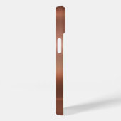 Titanium brons roestvrij staal metaal Case-Mate iPhone case (Achterkant / Rechts)