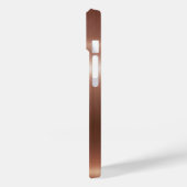 Titanium brons roestvrij staal metaal Case-Mate iPhone case (Achterkant / Links)