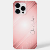 Titanium Brons Roestvrij Staal Print Case-Mate iPhone Case (Achterkant)