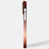 Titanium Brons Roestvrij Staal Print Case-Mate iPhone Case (Achterkant / Links)