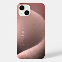 Titanium brons roestvrij staal Print iphone 15