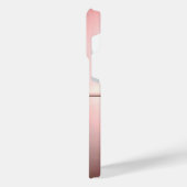 Titanium Brons Roestvrij Staal Print iPhone Hoesje (Linkerkant)