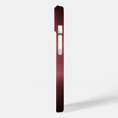 Titanium donkerrood roestvrij staal Print iphone 1 Case-Mate iPhone Case (Achterkant / Links)