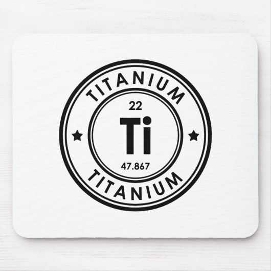 Titanium Element Muismat (Voorkant)
