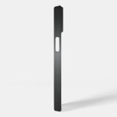 titanium gepolijst donker zilver radiaal en metall Case-Mate iPhone case (Achterkant / Rechts)