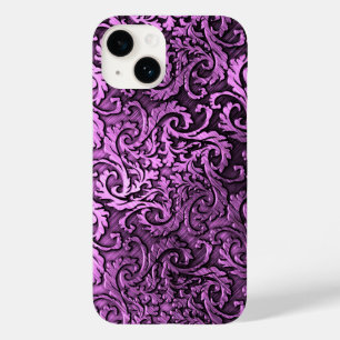 Titanium gepolijst roze radiale metalen iphone 15 Case-Mate iPhone 14 hoesje