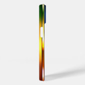 Titanium gepolijst violette radiale metalen iphone Case-Mate iPhone case (Achterkant / Rechts)