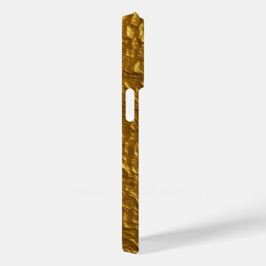 Titanium goud Roestvrij staal Print Case-Mate iPhone Case (Achterkant / Rechts)