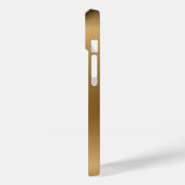 Titanium goud roestvrij staal Print iphone 15 Case-Mate iPhone Case (Achterkant / Links)
