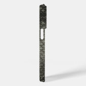 Titanium goud roestvrij staal slang schaal patroon Case-Mate iPhone case (Achterkant / Rechts)